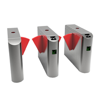 豪华桥式斜角圆弧翼闸ZRZN-JW378